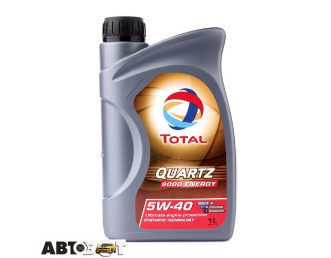 Моторное масло TOTAL Quartz 9000 ENERGY 5W-40 1л, цена: 483 грн.