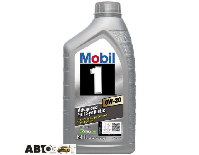 Моторное масло MOBIL 1 0W-20 1л, цена: 831 грн.