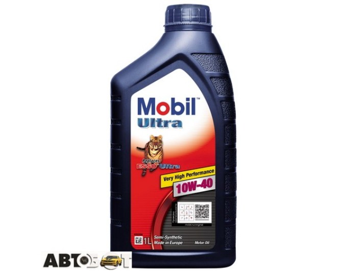 Моторное масло MOBIL Ultra 10W-40 1л, цена: 301 грн.
