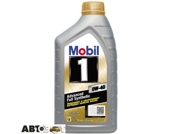 Моторное масло MOBIL 1 FS 0W-40 1л, цена: 787 грн.