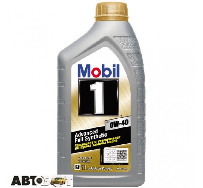 Моторное масло MOBIL 1 FS 0W-40 1л, цена: 582 грн.
