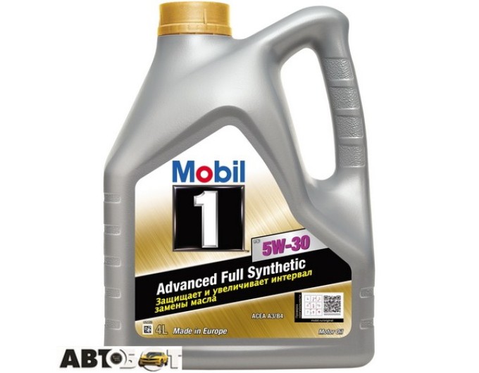 Моторное масло MOBIL 1 FS 5W-30 4л, цена: 2 325 грн.