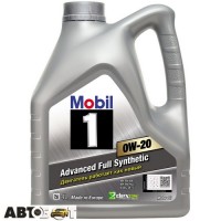 Моторное масло MOBIL 1 0W-20 4л
