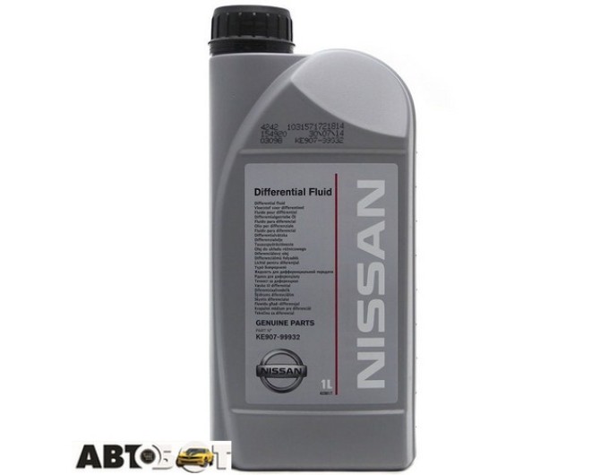 Трансмісійна олива Nissan Differential Fluide 80W-90 KE90799932 1л, ціна: 1 285 грн.