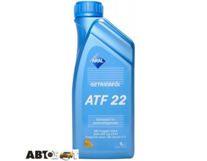 Трансмісійна олива ARAL Getriebeoel ATF 22 1л, ціна: 555 грн.
