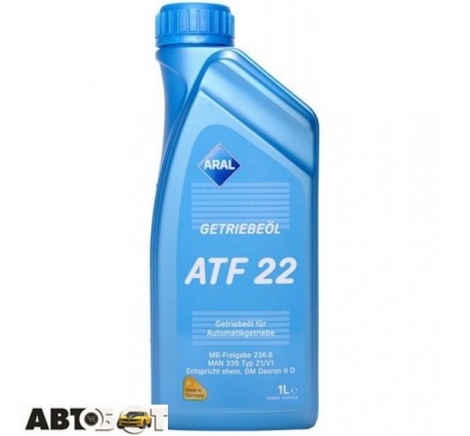  Трансмиссионное масло ARAL Getriebeoel ATF 22 1л