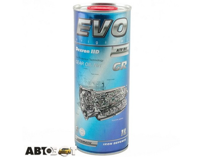 Трансмісійна олива EVO GR ATF DII 1л, ціна: 555 грн.