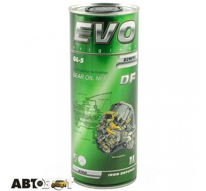  Трансмиссионное масло EVO DF 80W-90 GL-5 1л