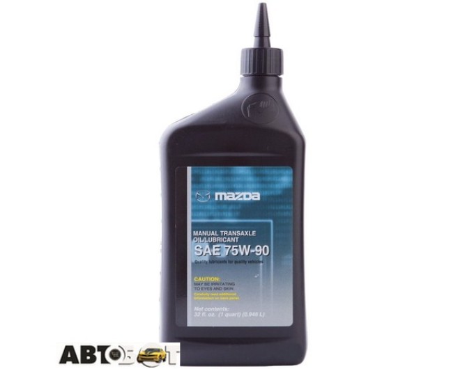 Трансмиссионное масло Mazda Front Axle Lubricant 75W-90 0000775W90QT 0.946л, цена: 1 103 грн.