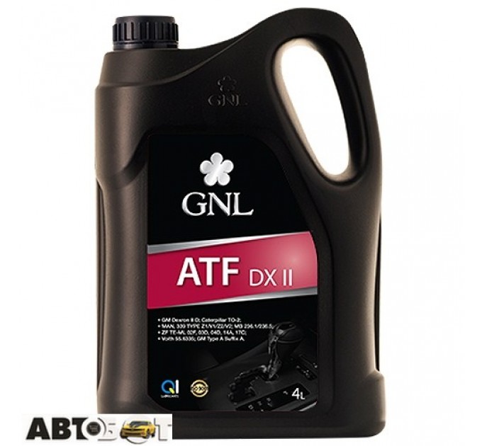  Трансмиссионное масло GNL ATF DX II 4л