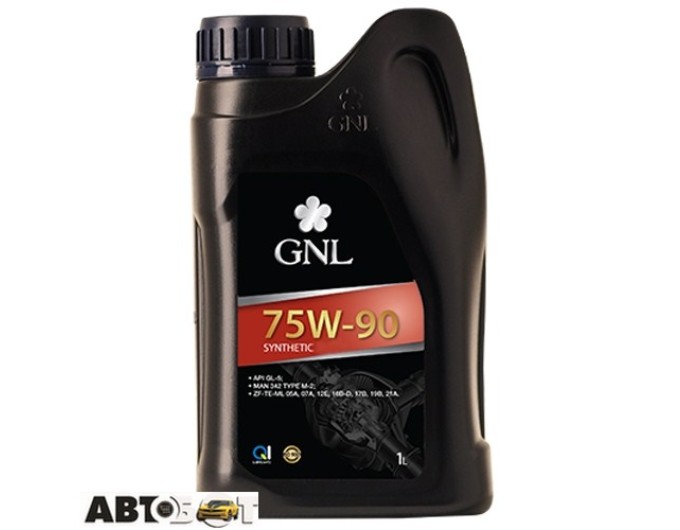 Трансмиссионное масло GNL Synthetic 75W-90 API GL-4 1л, цена: 1 437 грн.