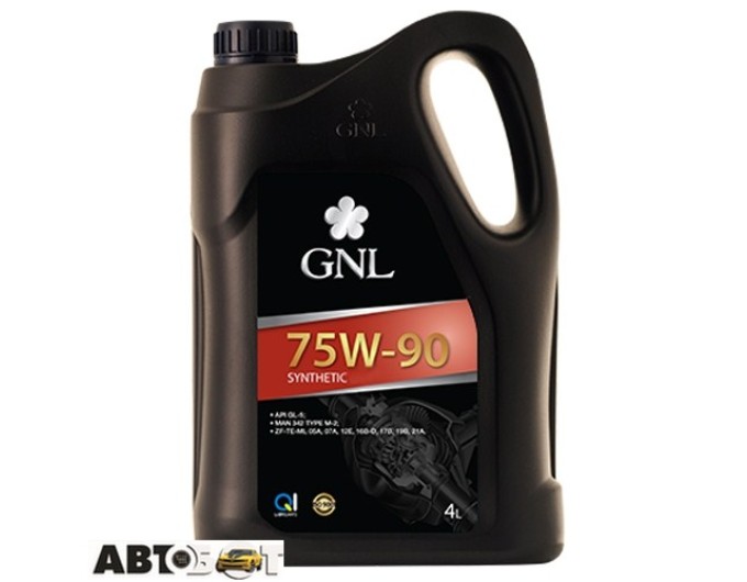 Трансмиссионное масло GNL Synthetic 75W-90 API GL-4 4л, цена: 1 312 грн.