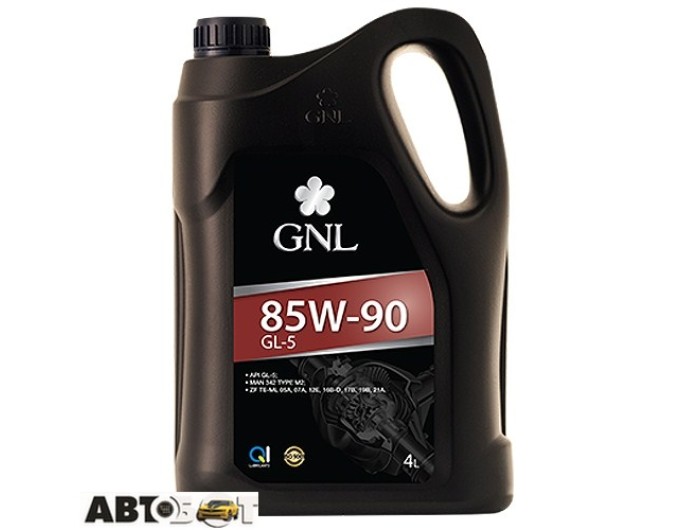 Трансмиссионное масло GNL 85W-90 GL-5 4л, цена: 615 грн.