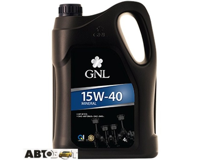 Моторна олива GNL Mineral 15W-40 4л, ціна: 1 092 грн.