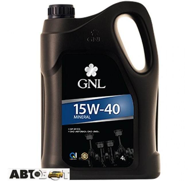 Моторное масло GNL Mineral 15W-40 4л, цена: 600 грн.