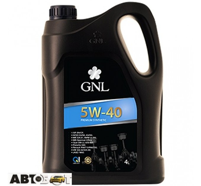 Моторна олива GNL Premium Synthetic 5W-40 4л, ціна: 1 146 грн.