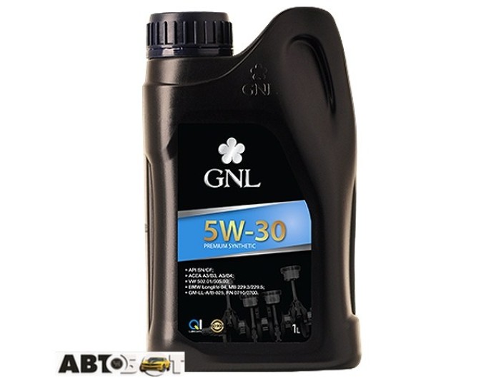 Моторное масло GNL Synthetic 5W-30 1л, цена: 534 грн.