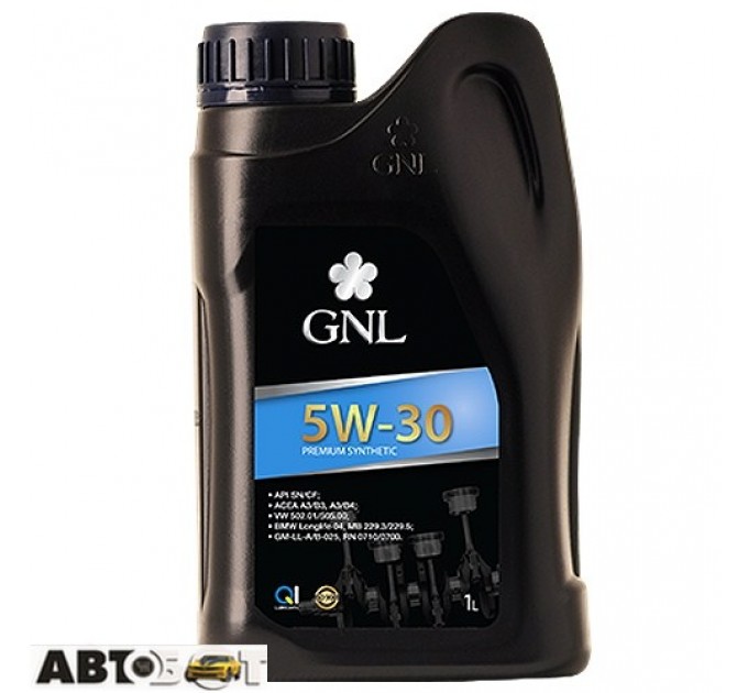 Моторна олива GNL Synthetic 5W-30 1л, ціна: 294 грн.