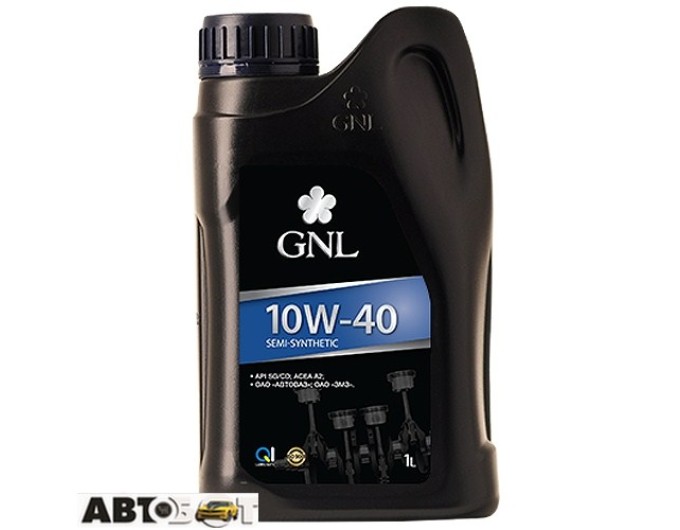 Моторна олива GNL Semi-Synthetic 10W-40 API SG/CD 1л, ціна: 143 грн.
