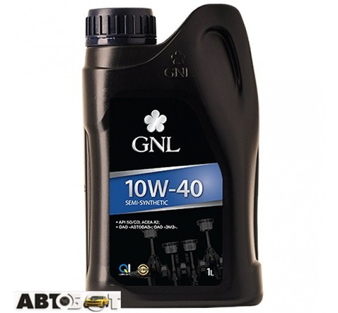Моторна олива GNL Semi-Synthetic 10W-40 API SG/CD 1л, ціна: 79 грн.