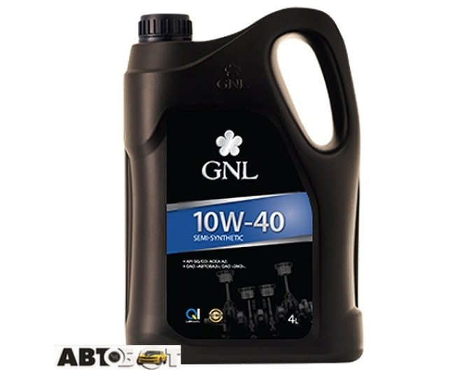 Моторное масло GNL Semi-Synthetic 10W-40 API SG/CD 4л, цена: 522 грн.