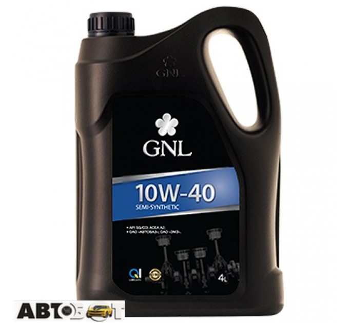 Моторное масло GNL Semi-Synthetic 10W-40 API SG/CD 4л, цена: 287 грн.