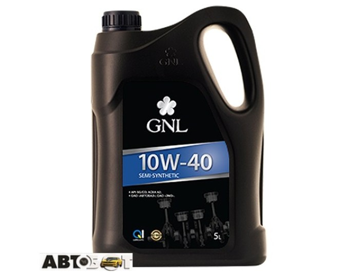 Моторное масло GNL Semi-Synthetic 10W-40 API SG/CD 5л, цена: 630 грн.