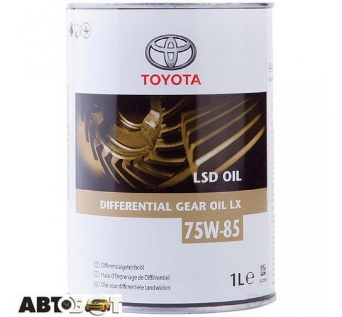 Трансмісійна олива Toyota Getriebeoil LSD LX 75W-85 08885-81070 1л, ціна: 1 751 грн.