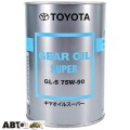 Трансмиссионное масло Toyota Gear Oil Super 75W-90 08885-02106 1л, цена: 969 грн.