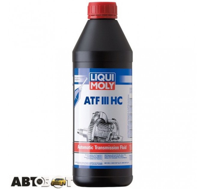  Трансмиссионное масло LIQUI MOLY ATF III HC 3946 1л