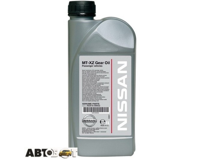 Трансмісійна олива Nissan MT XZ Gear Oil 75W-80 KE916-99932 1л, ціна: 976 грн.