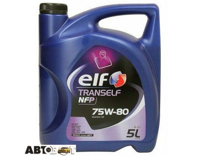 Трансмісійна олива ELF Tranself NFP 75W-80 5л, ціна: 1 765 грн.