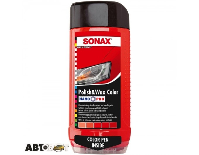 Полироль, Воск Sonax NanoPro 296400 500мл, цена: 1 219 грн.