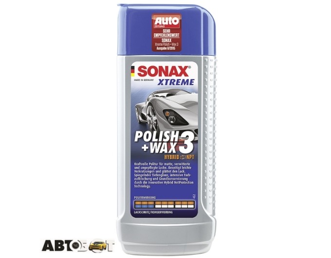 Полироль Sonax Xtreme Polish + Wax 3 202100 250мл, цена: 1 200 грн.