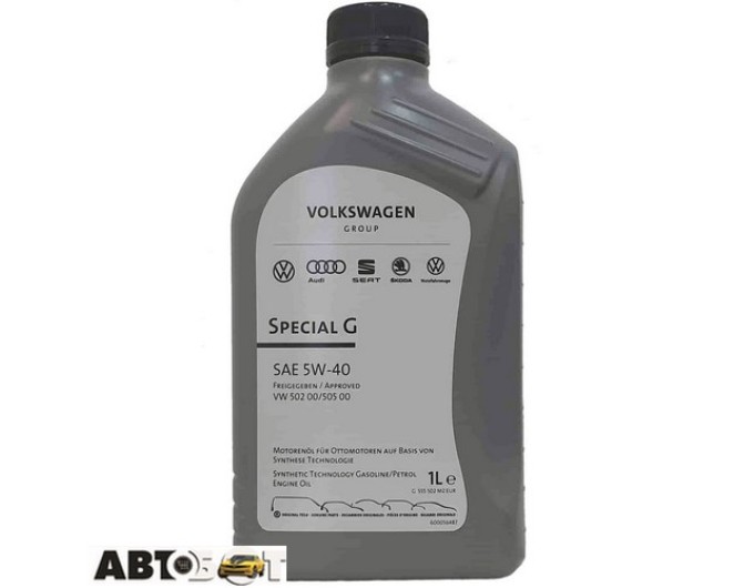 Моторное масло VAG Special G 5W-40 GS55502M2 1л, цена: 480 грн.