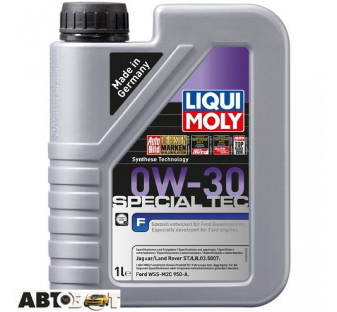 Моторное масло LIQUI MOLY SPECIAL TEC F 0W-30 8902 1л, цена: 881 грн.