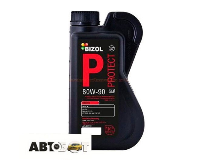 Трансмісійна олива BIZOL Protect Gear Oil 80W-90 GL-4 B87310 1л, ціна: 1 067 грн.