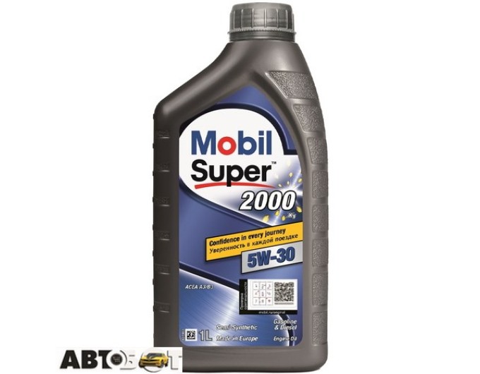 Моторное масло MOBIL Super 2000 X1 5W-30 1л, цена: 378 грн.
