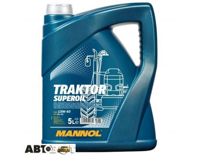 Моторна олива MANNOL Traktor Superoil 15W-40 5л, ціна: 1 560 грн.