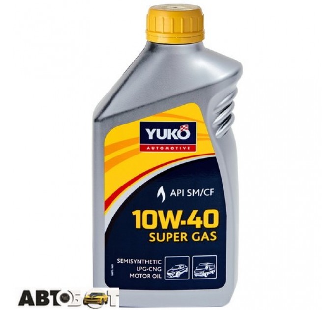 Моторное масло Yuko SUPER GAS 10W-40 1л, цена: 200 грн.