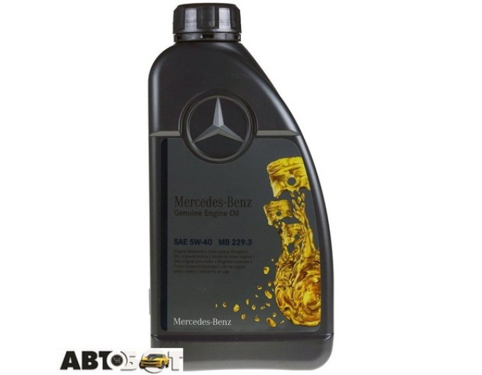 Моторное масло Mercedes-benz Genuine Engine Oil MB 229.3 5W-40 A000989910211AHFE 1л, цена: 686 грн.