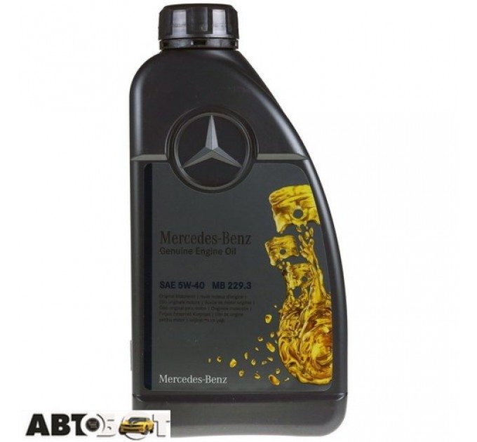 Моторное масло Mercedes-benz Genuine Engine Oil MB 229.3 5W-40 A000989910211AHFE 1л, цена: 377 грн.
