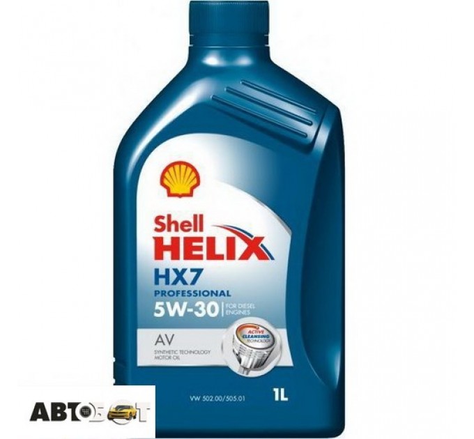 Моторное масло SHELL Helix HX7 Pro AV 5w-30 1л, цена: 261 грн.