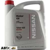 Моторное масло Nissan Motor Oil 10W-40 KE90099942 5л