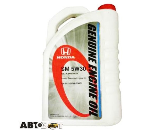 Моторное масло Honda Genuine Motor Oil 5W30 SM (08234P99F1MY3) 1л, цена: 1 131 грн.