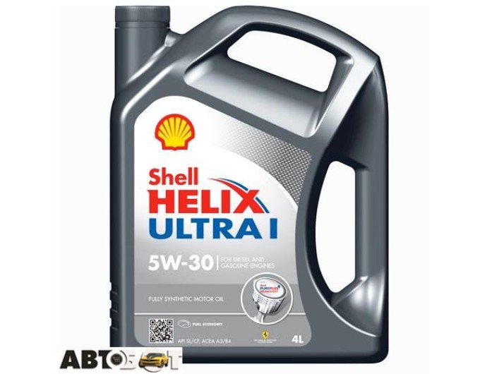 Моторное масло SHELL Helix Ultra l 5W-30 4л, цена: 1 672 грн.
