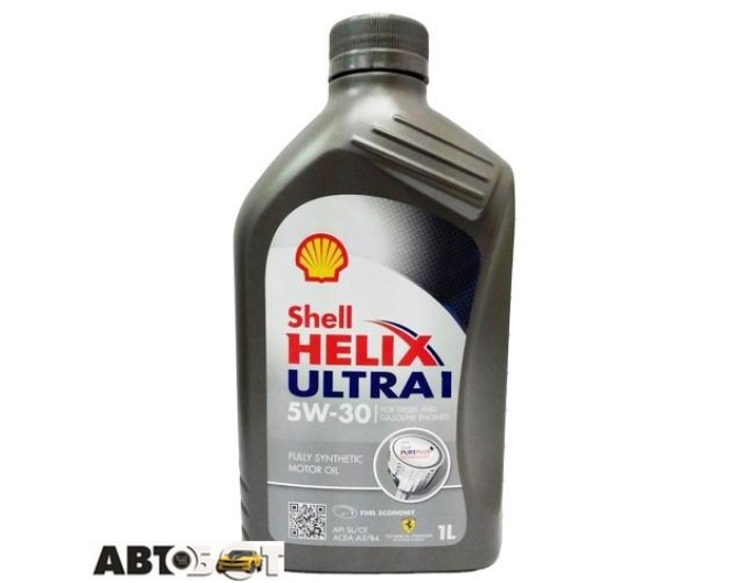 Моторное масло SHELL Helix Ultra l 5W-30 1л, цена: 436 грн.