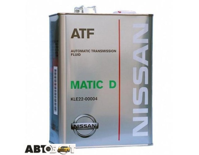 Трансмиссионное масло Nissan ATF Matic-D (KLE22-00004) 4л, цена: 3 949 грн.