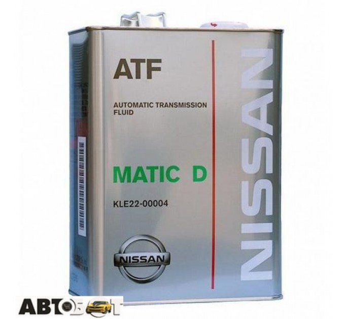 Трансмиссионное масло Nissan ATF Matic-D (KLE22-00004) 4л, цена: 2 188 грн.