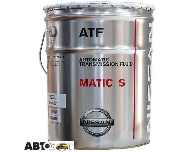 Трансмиссионное масло Nissan ATF Matic-S (KLE27-00002) 20л, цена: 14 951 грн.